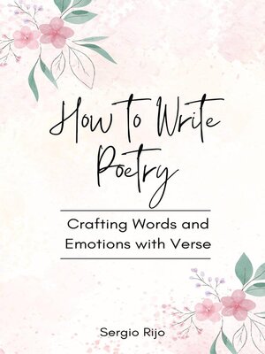 cover image of How to Write Poetry